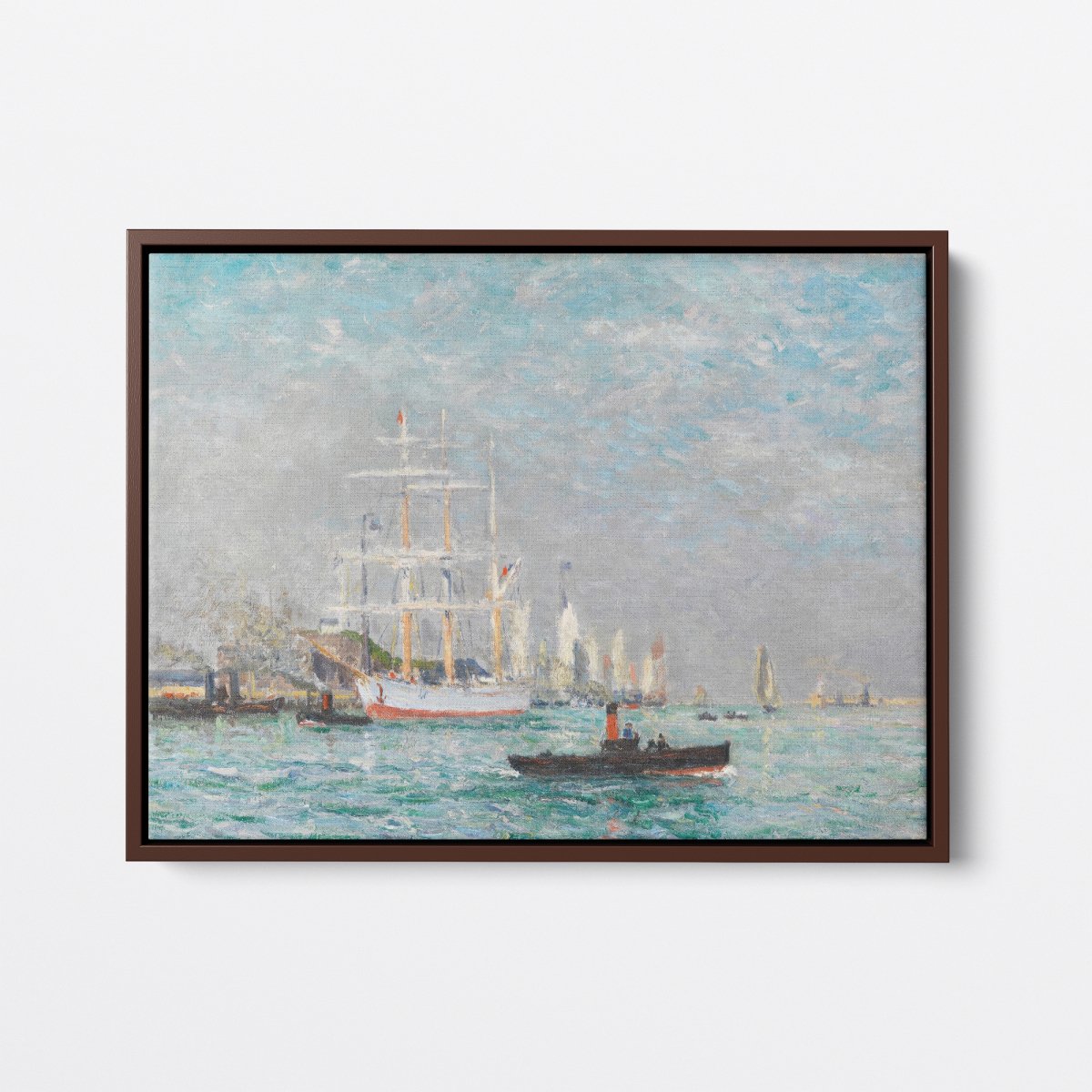 Entrance of a Three - Masted Ship | Maxime Maufra | Ave Legato Art Prints