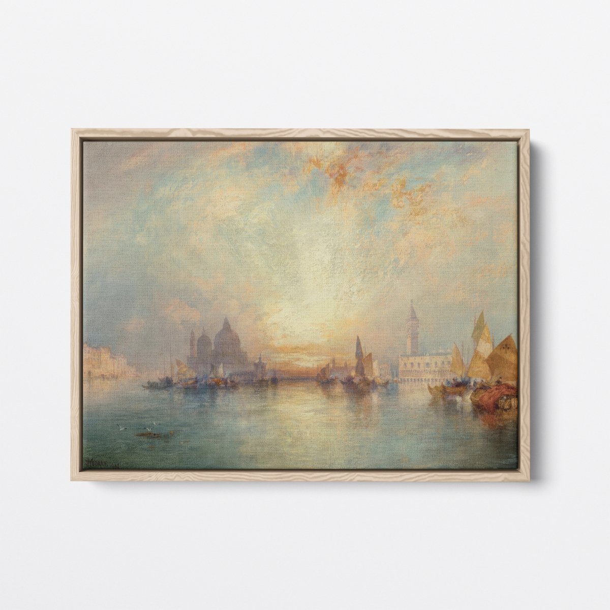 Entrance to the Grand Canal, Venice | Thomas Moran | Ave Legato Art Prints