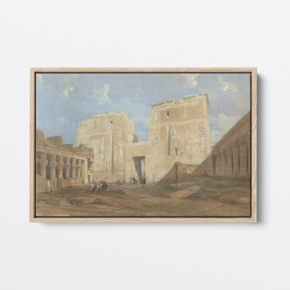 Entrance to the Temple of Isis, Philae | David Roberts | Ave Legato Art Prints