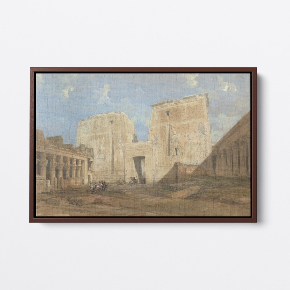 Entrance to the Temple of Isis, Philae | David Roberts | Ave Legato Art Prints