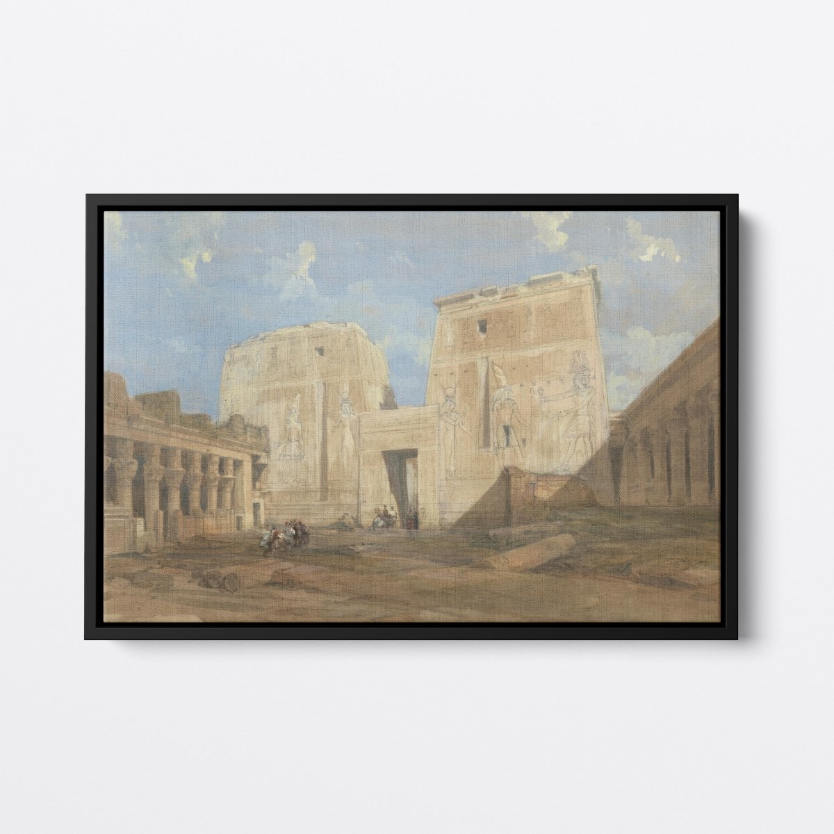 Entrance to the Temple of Isis, Philae | David Roberts | Ave Legato Art Prints