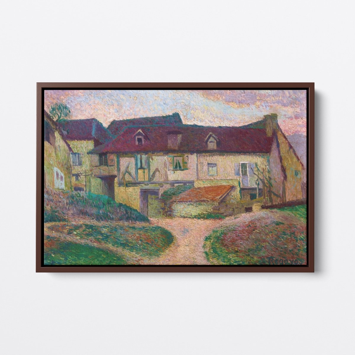 Entrance to the Village | Henri Martin | Ave Legato Art Prints