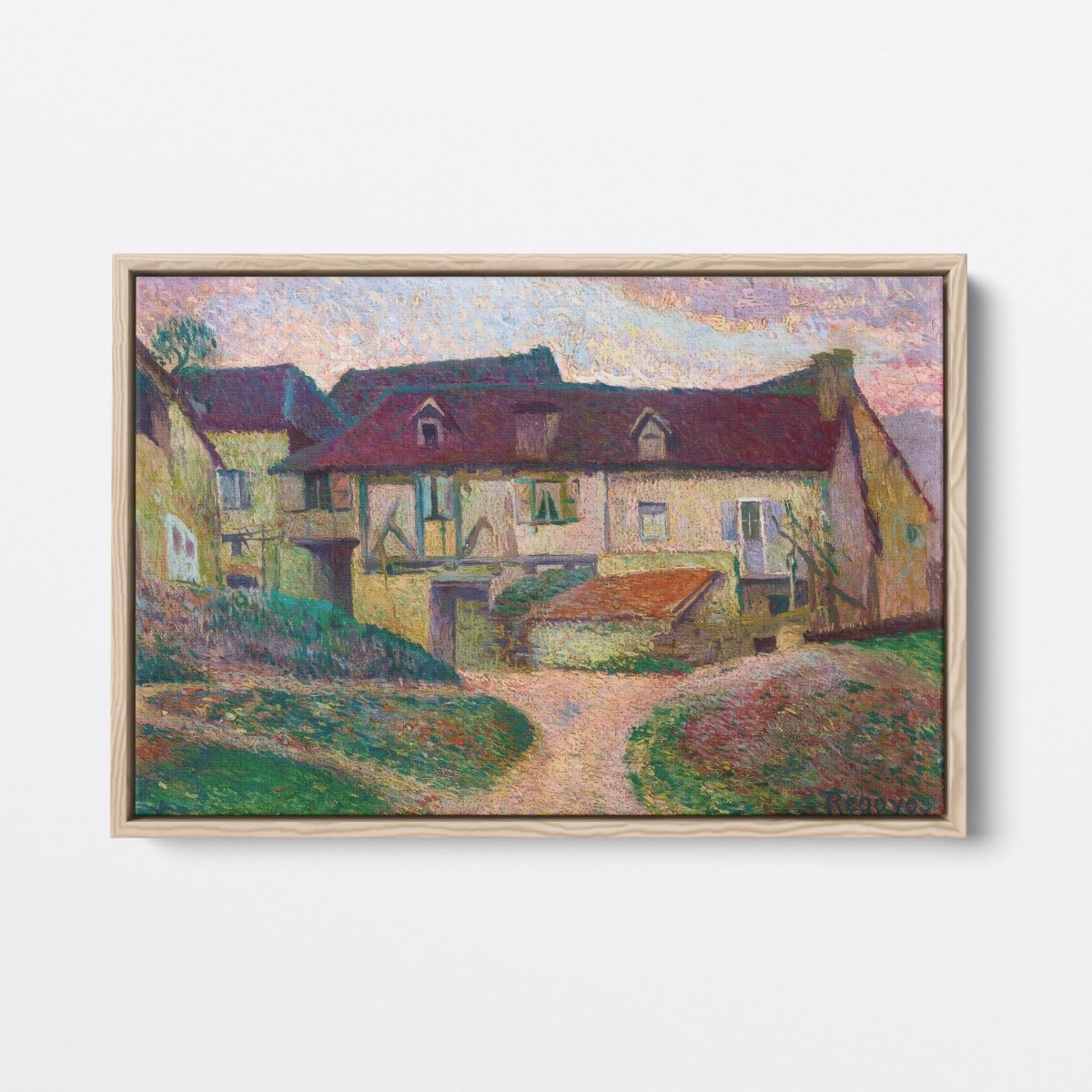 Entrance to the Village | Henri Martin | Ave Legato Art Prints