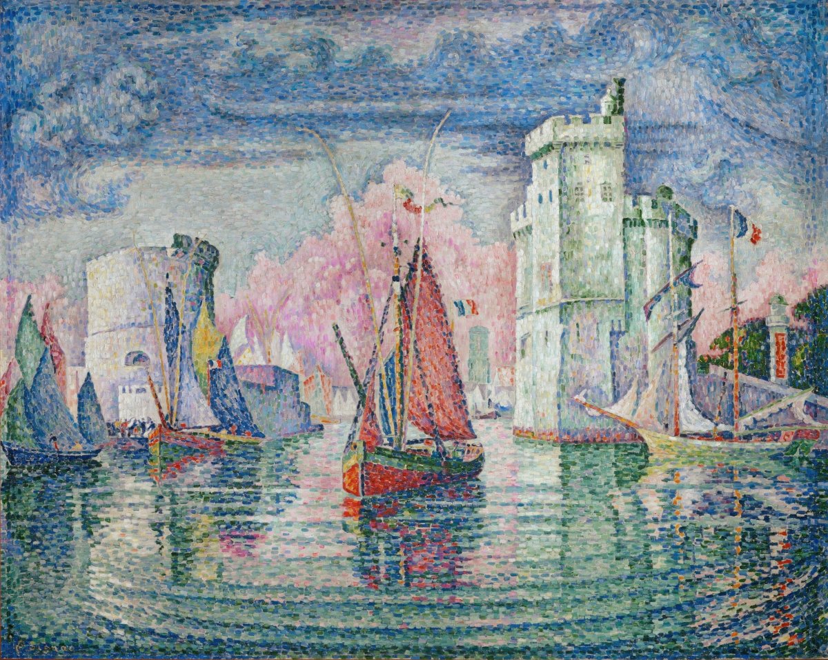 Entry to Rochelle | Paul Signac | Ave Legato Art Prints