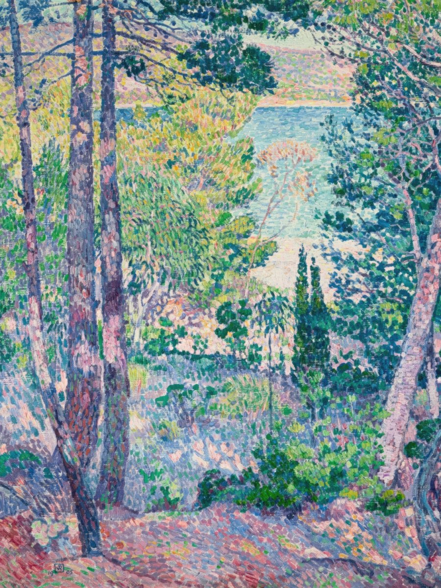 Eucalyptus at Cavalière | Theo van Rysselberghe | Ave Legato Art Prints