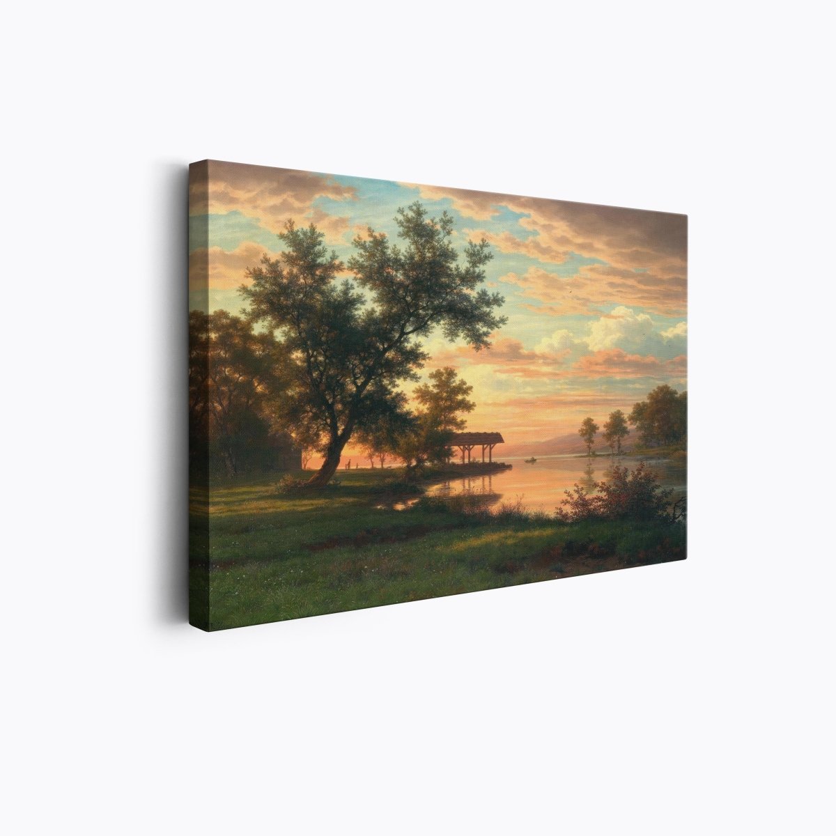 Evening Atmosphere by the Lakeside | Robert Zünd | Ave Legato Art Prints