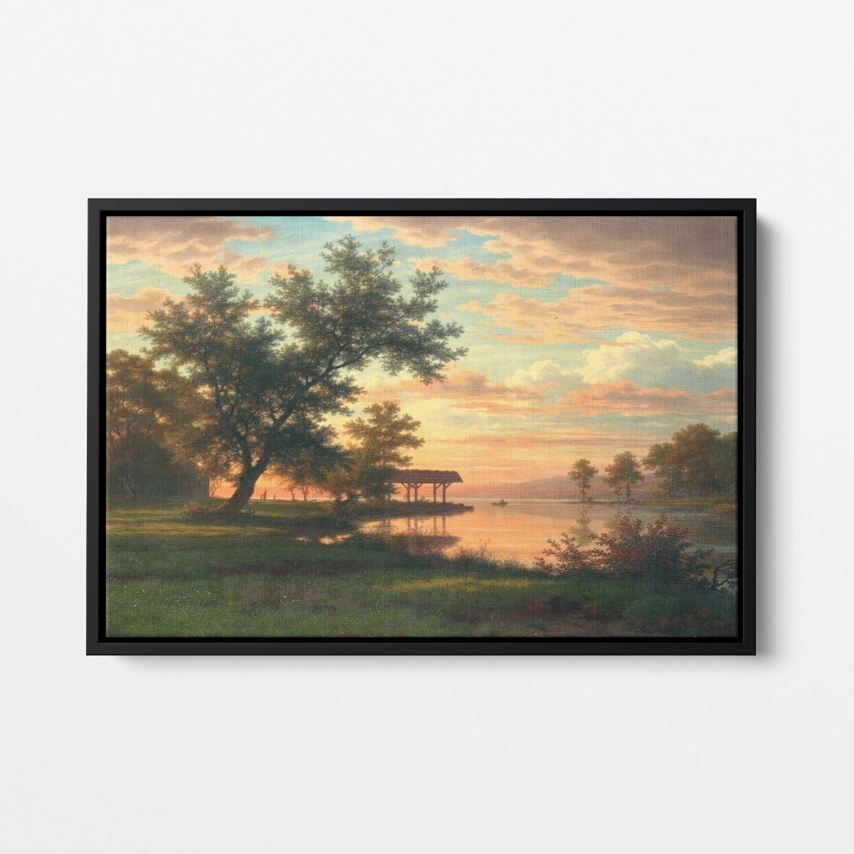 Evening Atmosphere by the Lakeside | Robert Zünd | Ave Legato Art Prints