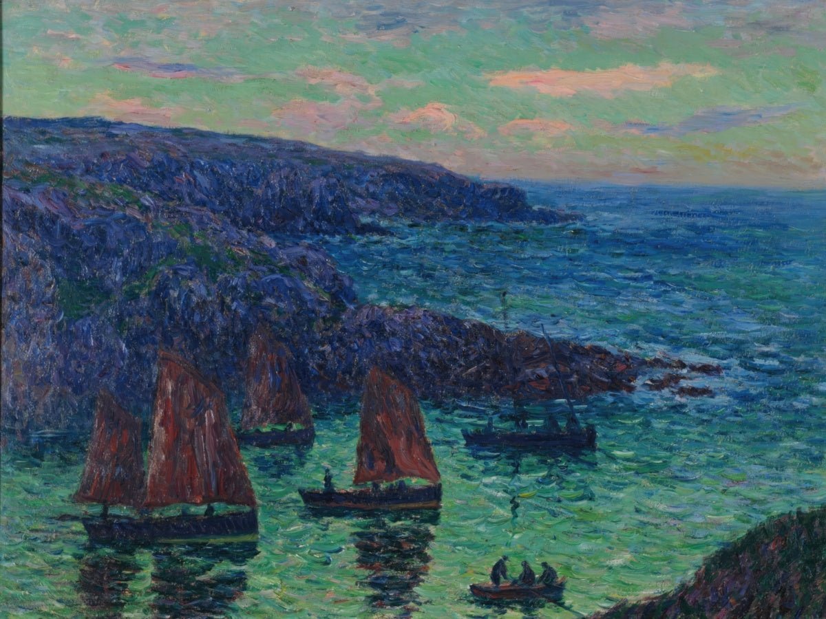 Evening in Douëlan | Henry Moret | Ave Legato Art Prints