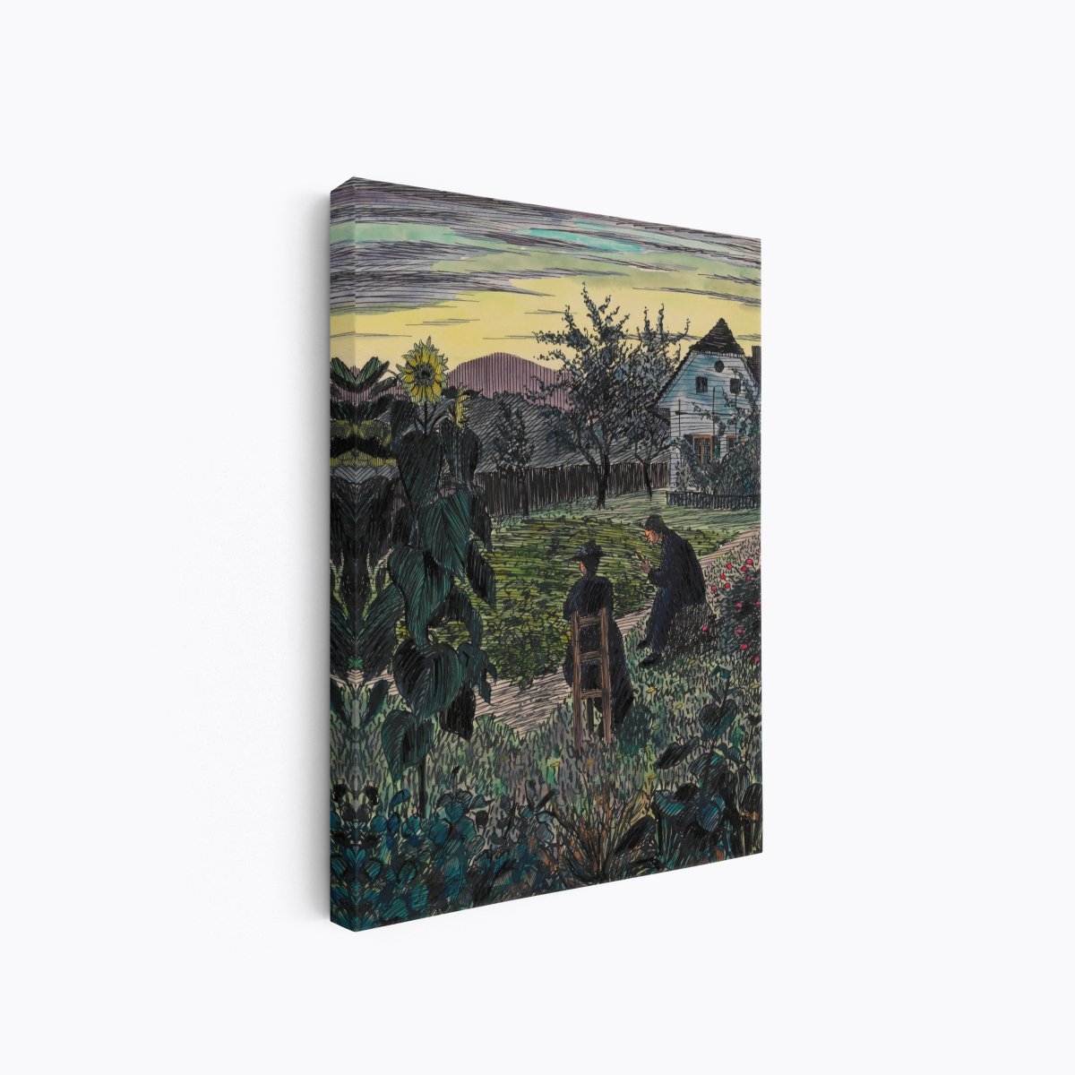 Evening in the Garden | Karl Wiener | Ave Legato Art Prints