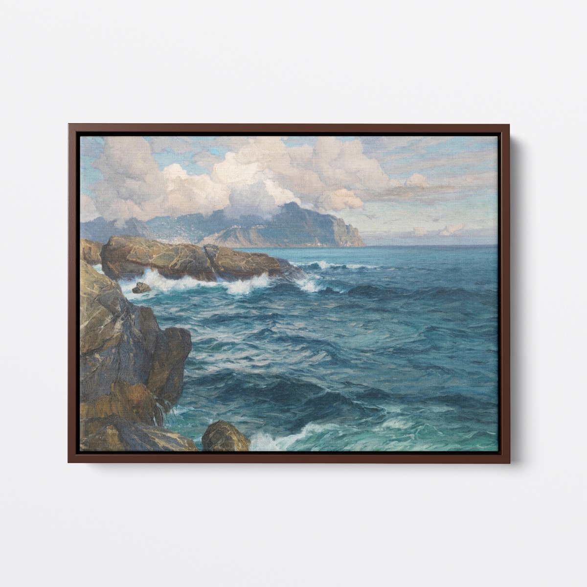 Evening Mood in Nervi | Karl Theodor Boehme | Ave Legato Art Prints