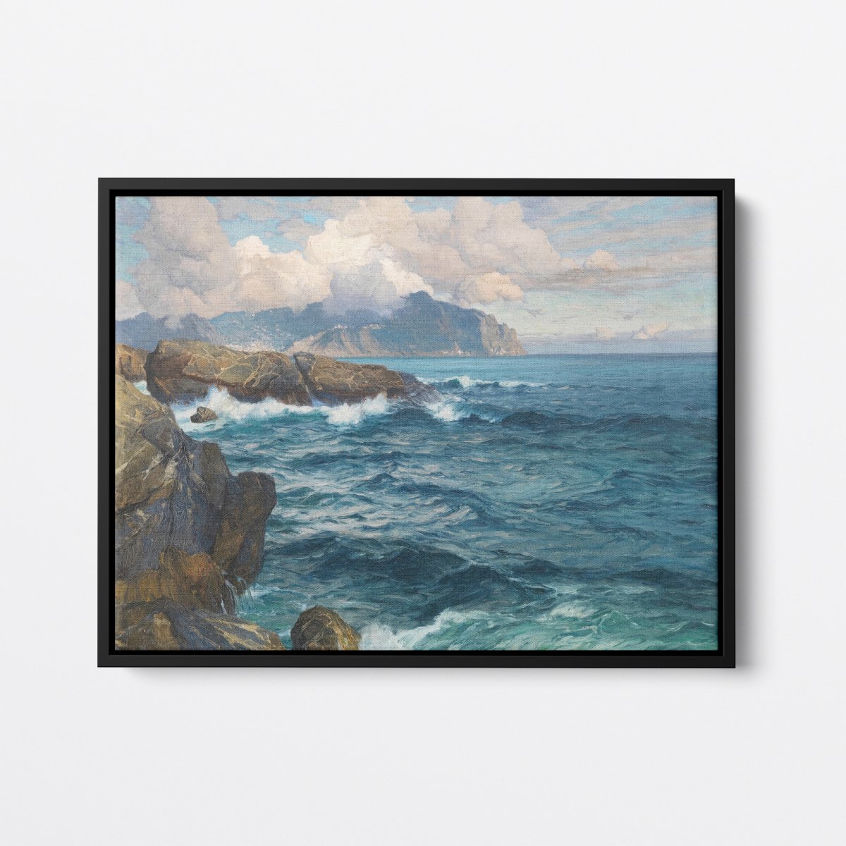 Evening Mood in Nervi | Karl Theodor Boehme | Ave Legato Art Prints