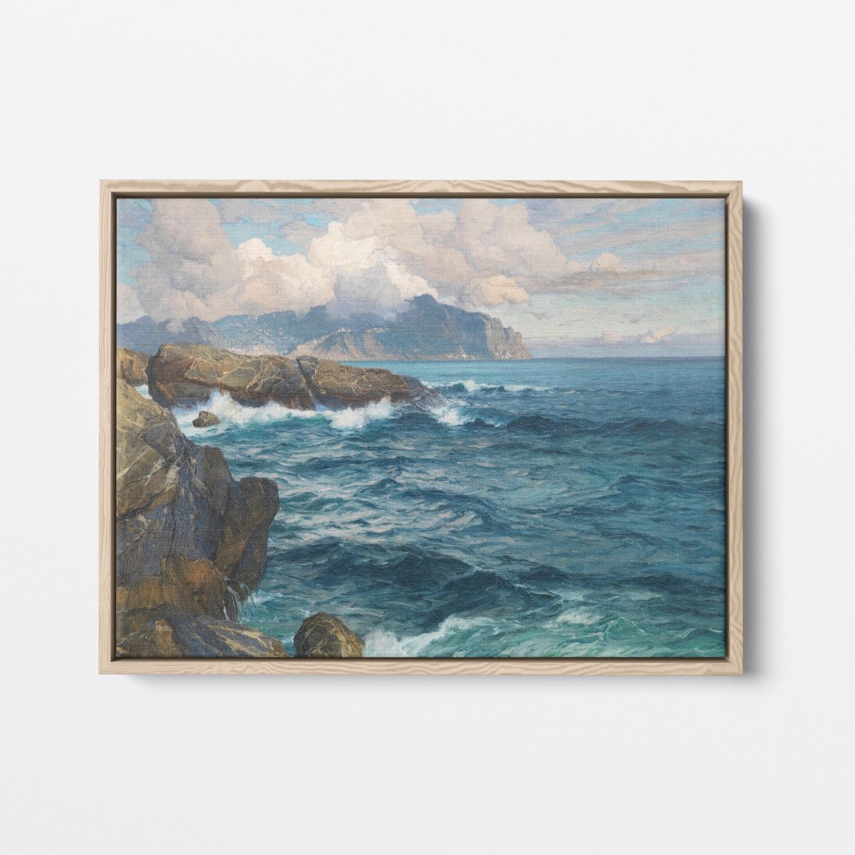 Evening Mood in Nervi | Karl Theodor Boehme | Ave Legato Art Prints