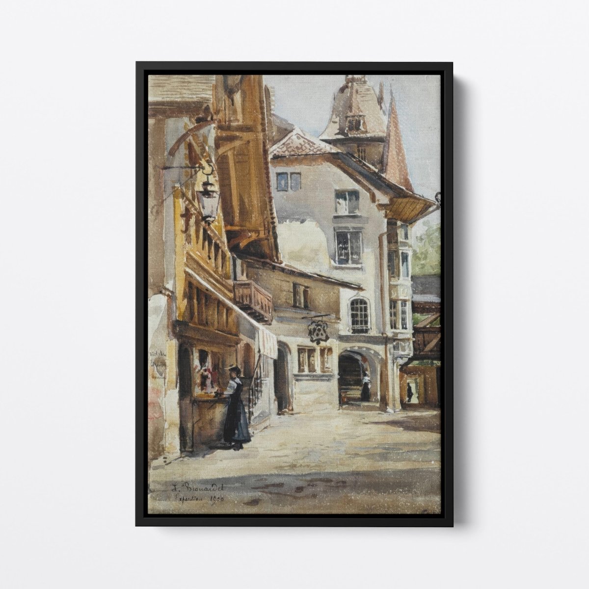 Exposition de 1900, le Village Suisse (1900) | Laure Brouardel | Ave Legato Art Prints