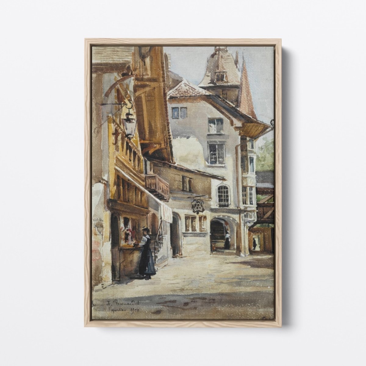 Exposition de 1900, le Village Suisse (1900) | Laure Brouardel | Ave Legato Art Prints