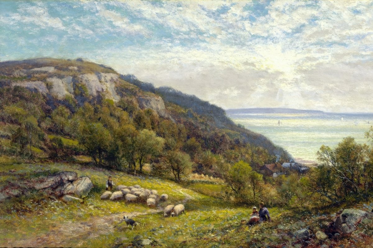 Fairlight Glen Near Hastings | Alfred Glendening | Ave Legato Art Prints