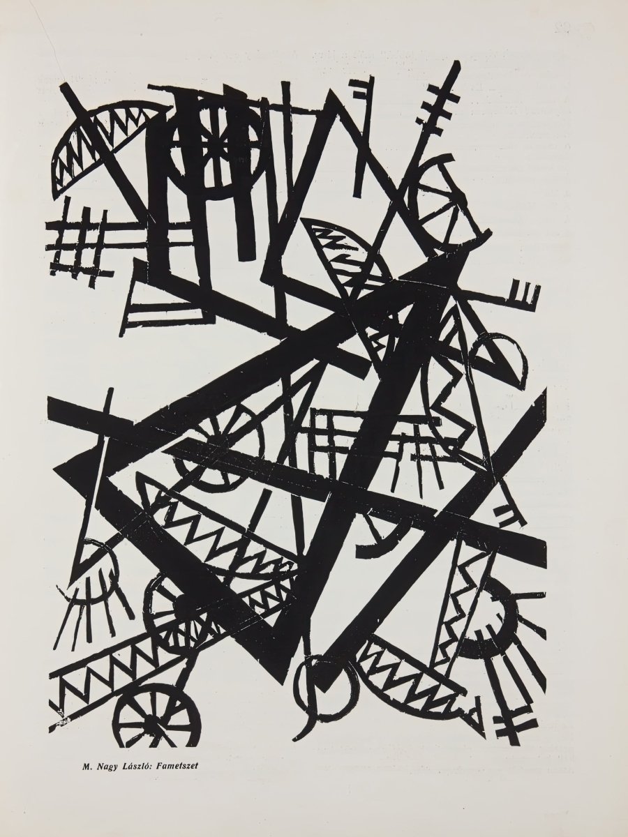 Fametszet (Woodcut) | László Moholy - Nagy | Ave Legato Art Prints