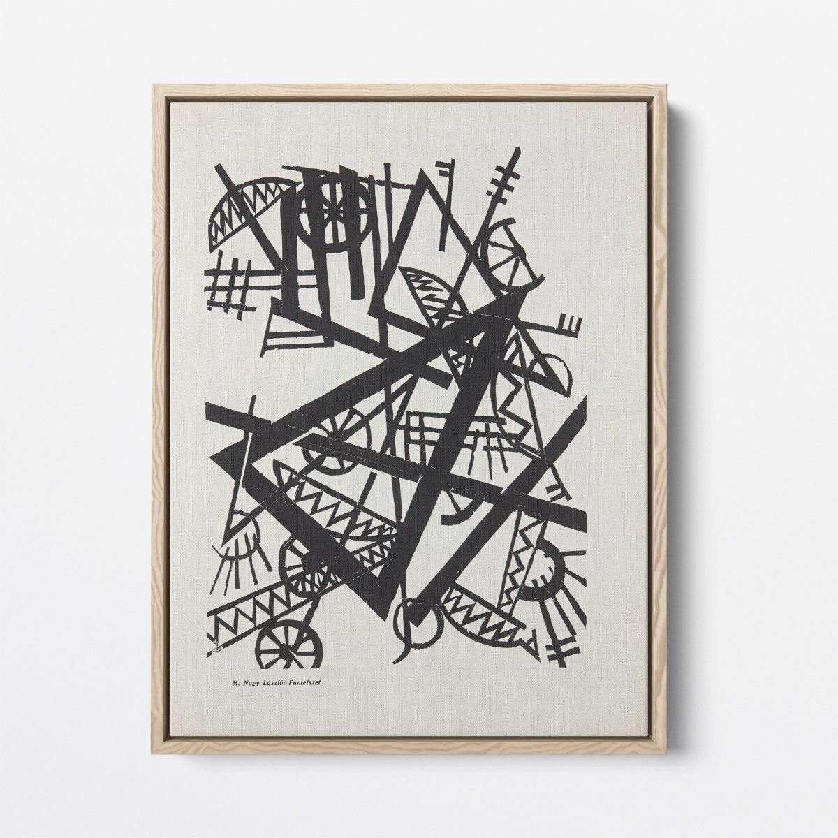 Fametszet (Woodcut) | László Moholy - Nagy | Ave Legato Art Prints