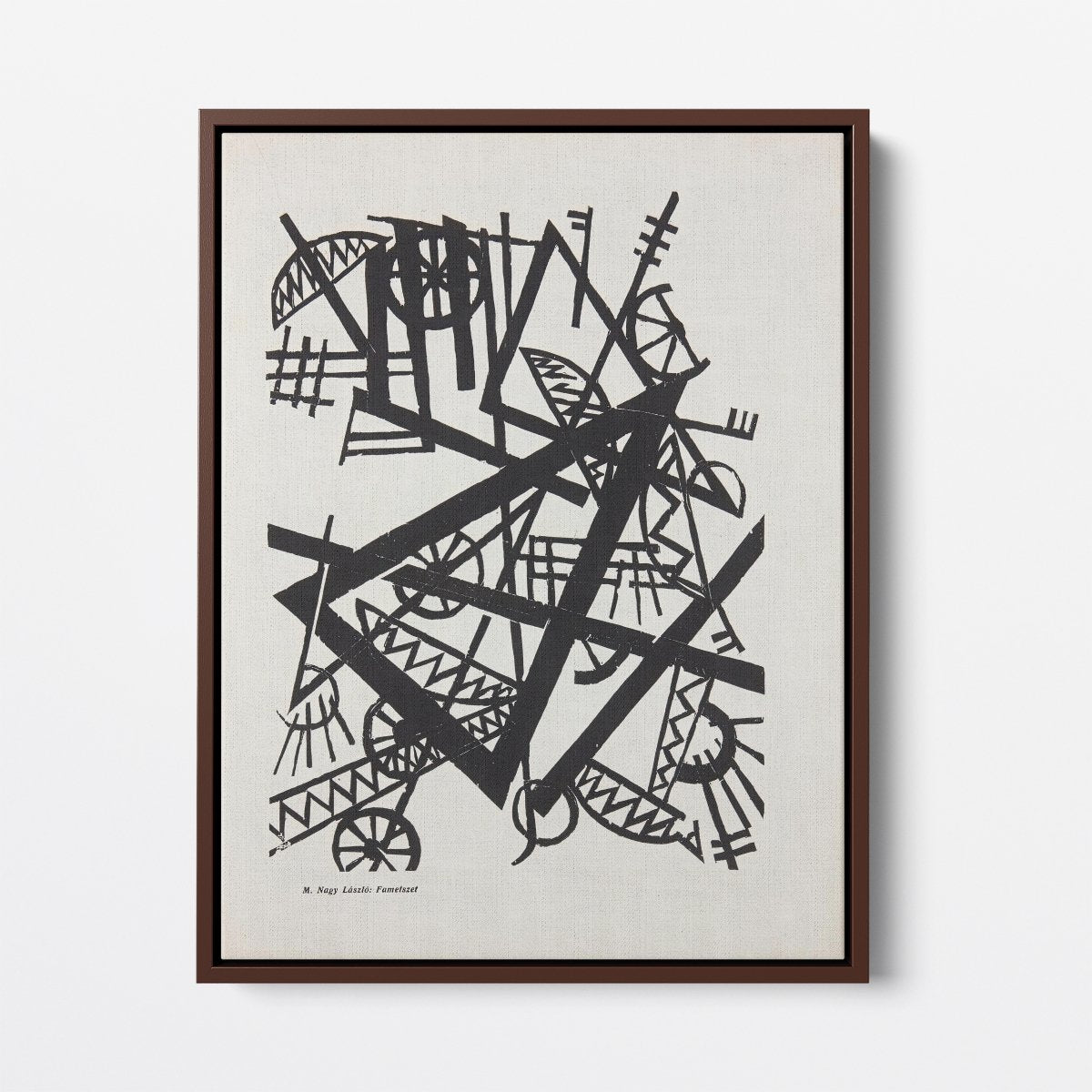 Fametszet (Woodcut) | László Moholy - Nagy | Ave Legato Art Prints