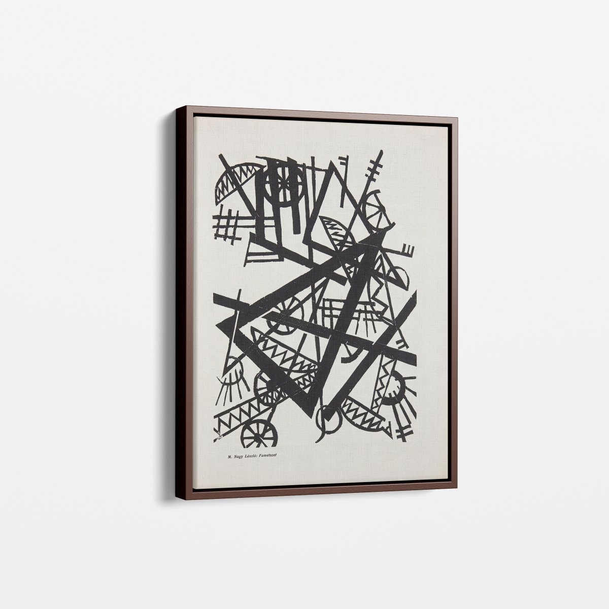 Fametszet (Woodcut) | László Moholy - Nagy | Ave Legato Art Prints