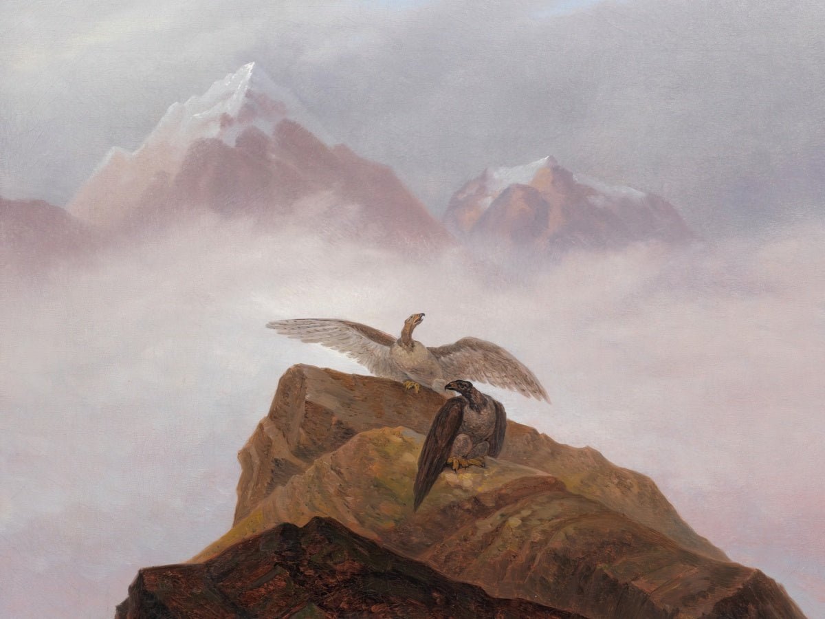 Fantasy of the Alps | Carl Carus | Ave Legato Art Prints