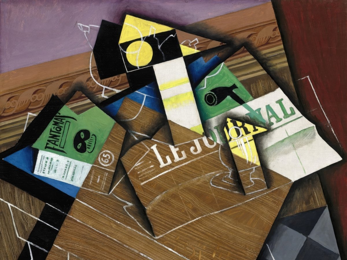 Fantômas | Juan Gris | Ave Legato Art Prints