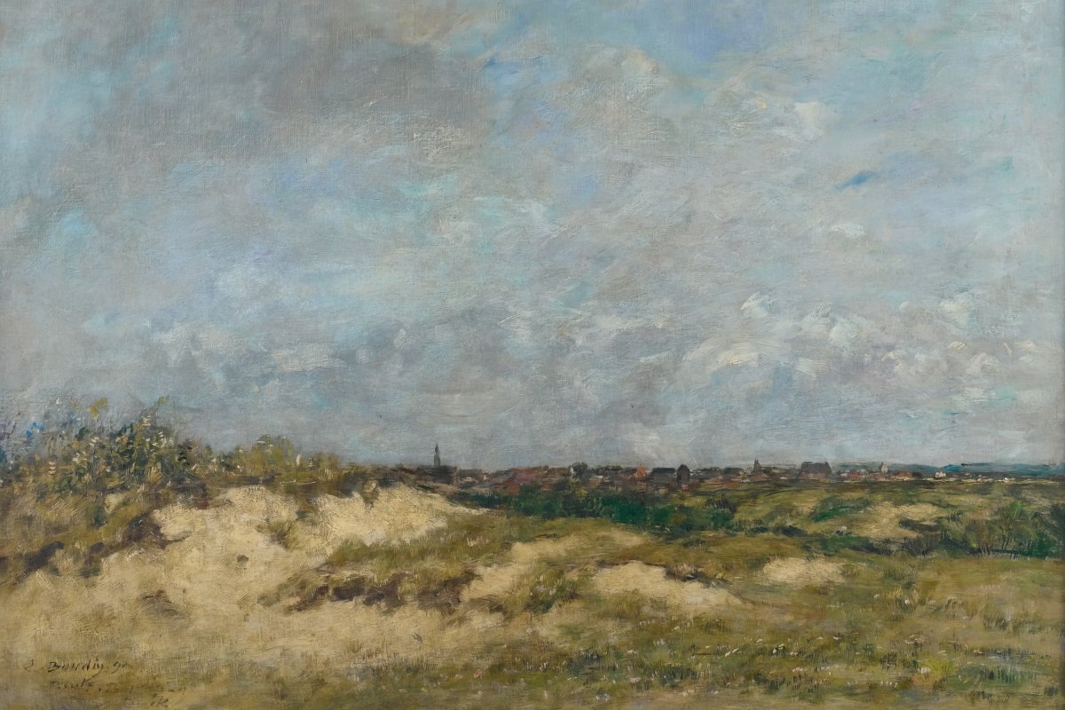 Farm Around Honfleur | Eugène Boudin | Ave Legato Art Prints