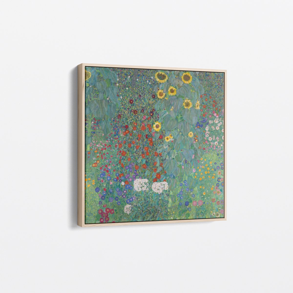 Farm Garden with Sunflowers | Gustav Klimt | Ave Legato Art Prints