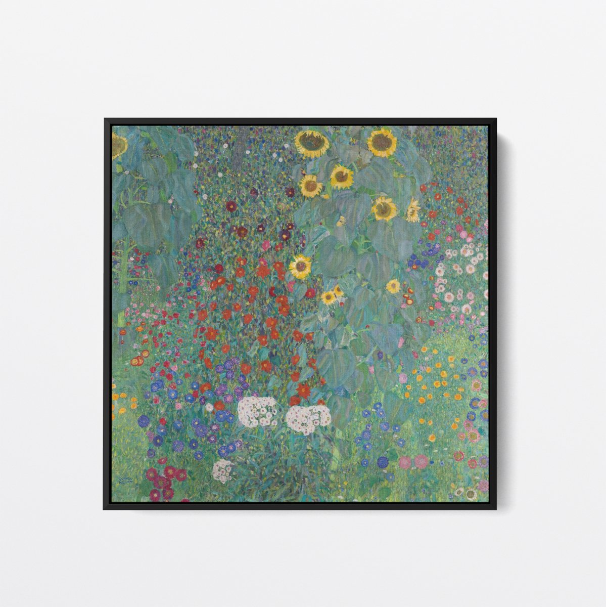 Farm Garden with Sunflowers | Gustav Klimt | Ave Legato Art Prints