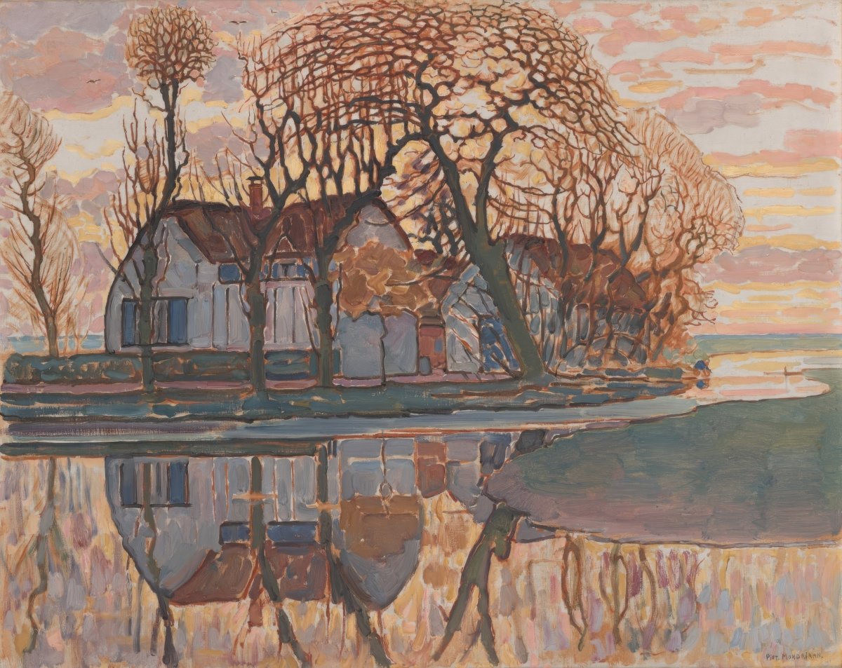 Farm Near Duivendrecht | Piet Mondrian | Ave Legato Art Prints