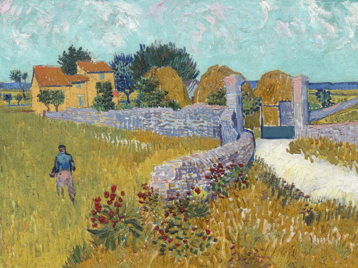 Farmhouse in Provence | Vincent van Gogh | Ave Legato Art Prints