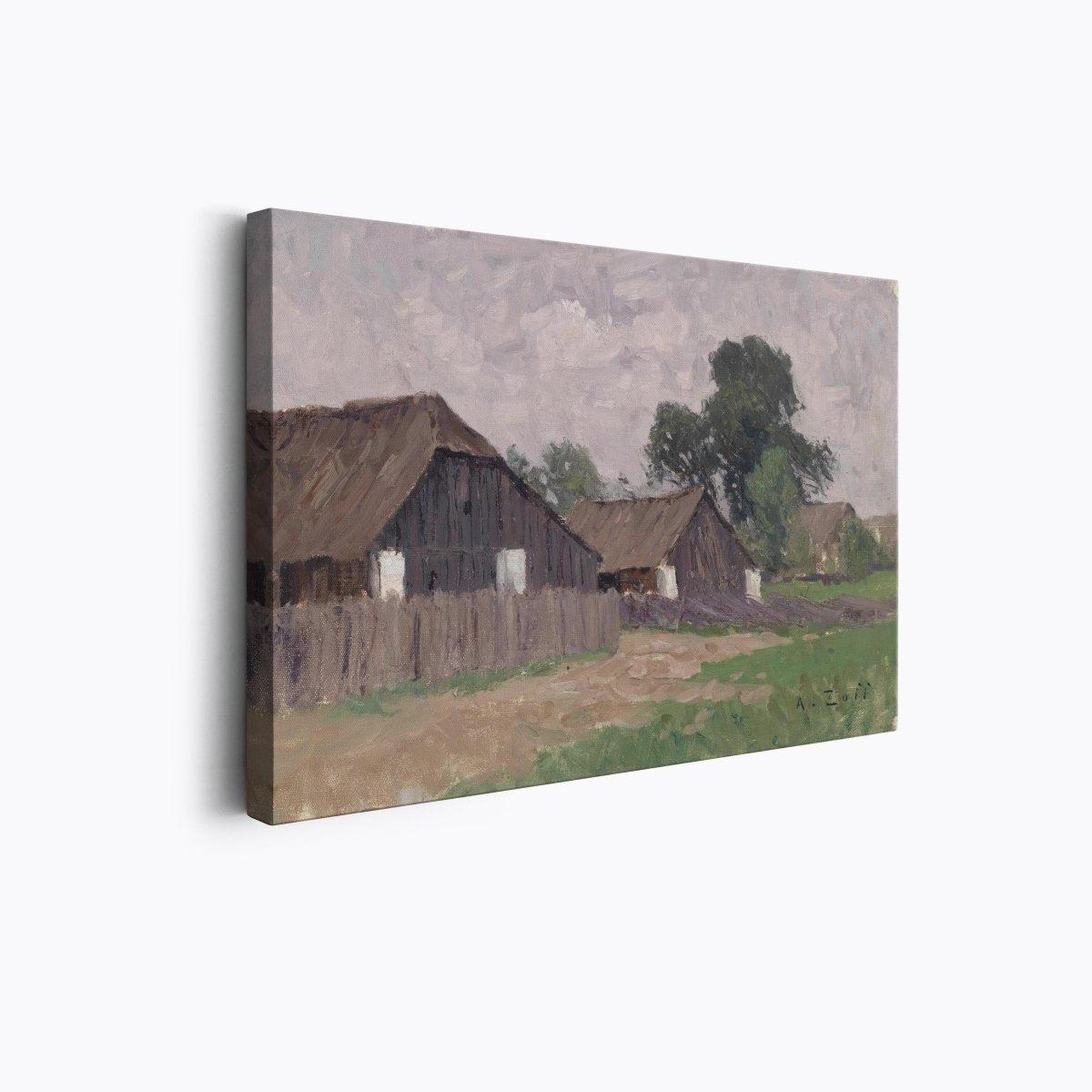 Farmhouses Near Klagenfurt | Alfred Zoff | Ave Legato Art Prints