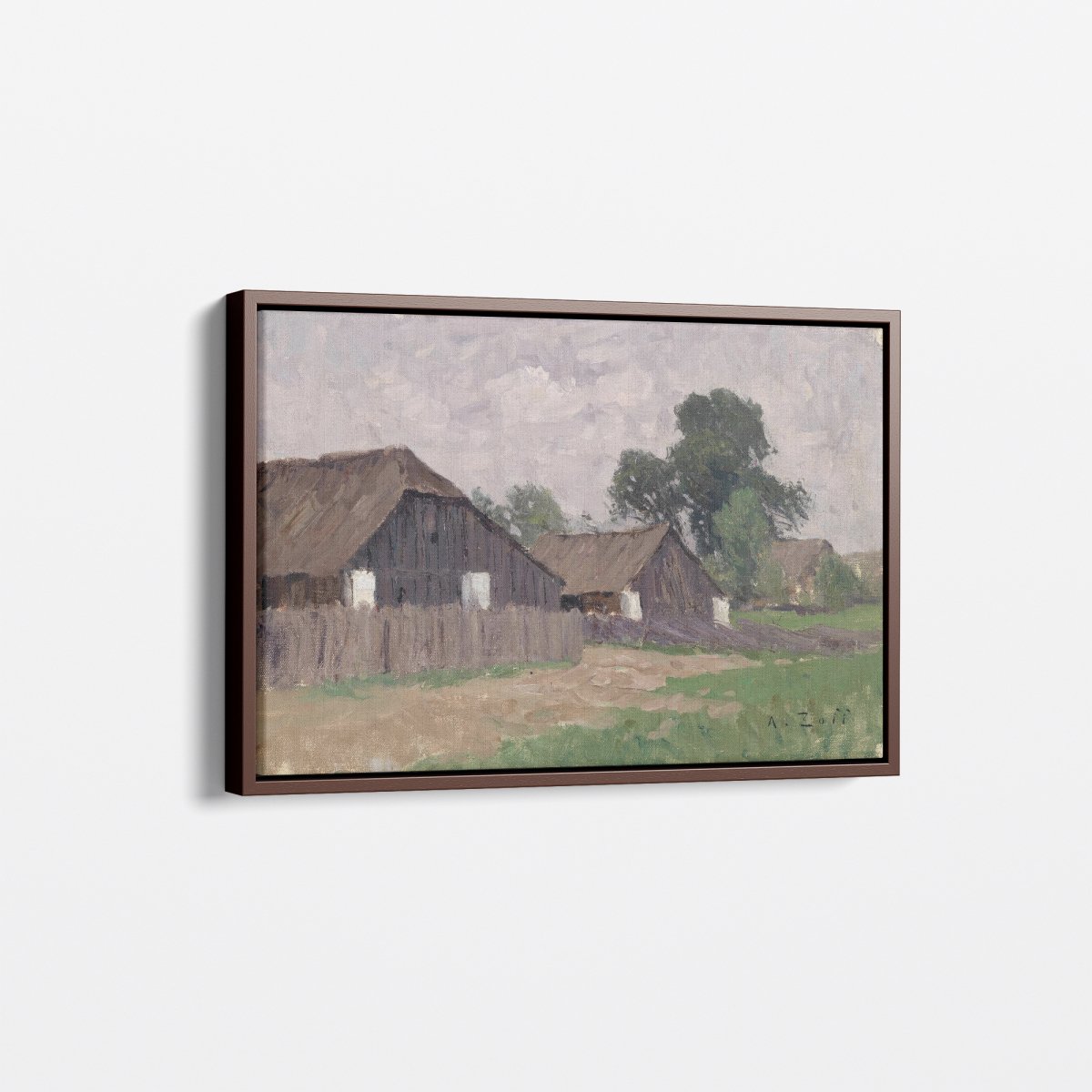 Farmhouses Near Klagenfurt | Alfred Zoff | Ave Legato Art Prints