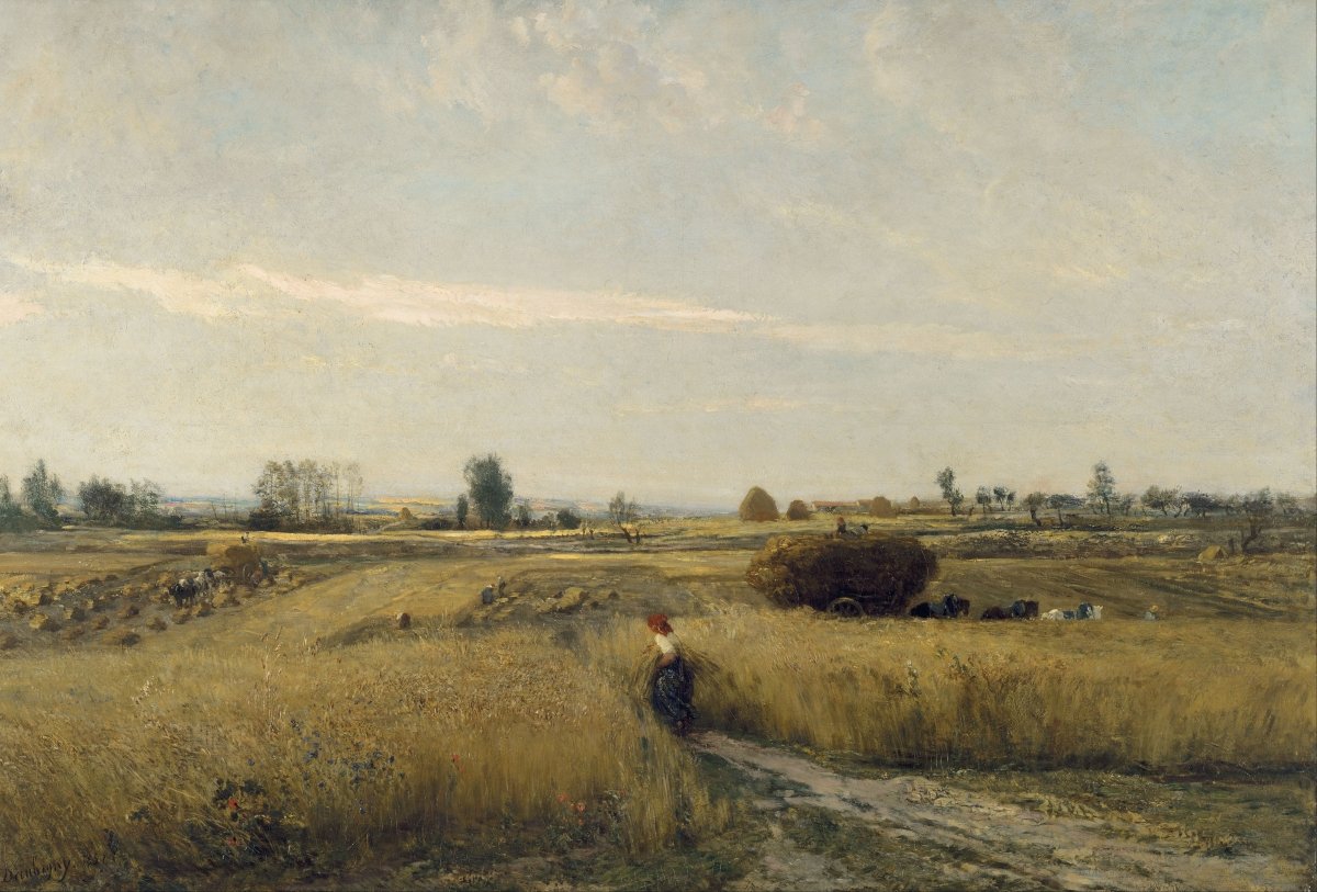 Farming Harvest | Charles Daubigny | Ave Legato Art Prints