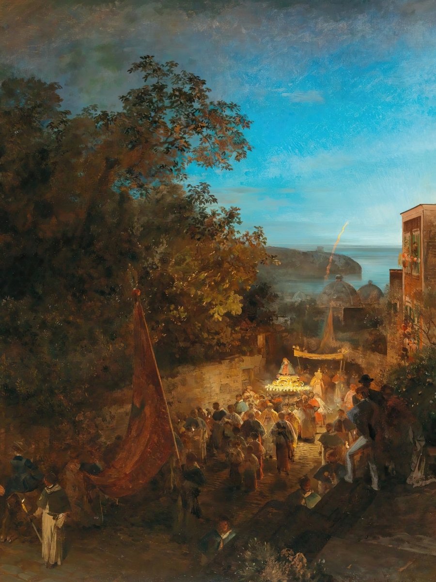 Feast of St. Anne | Oswald Achenbach | Ave Legato Art Prints