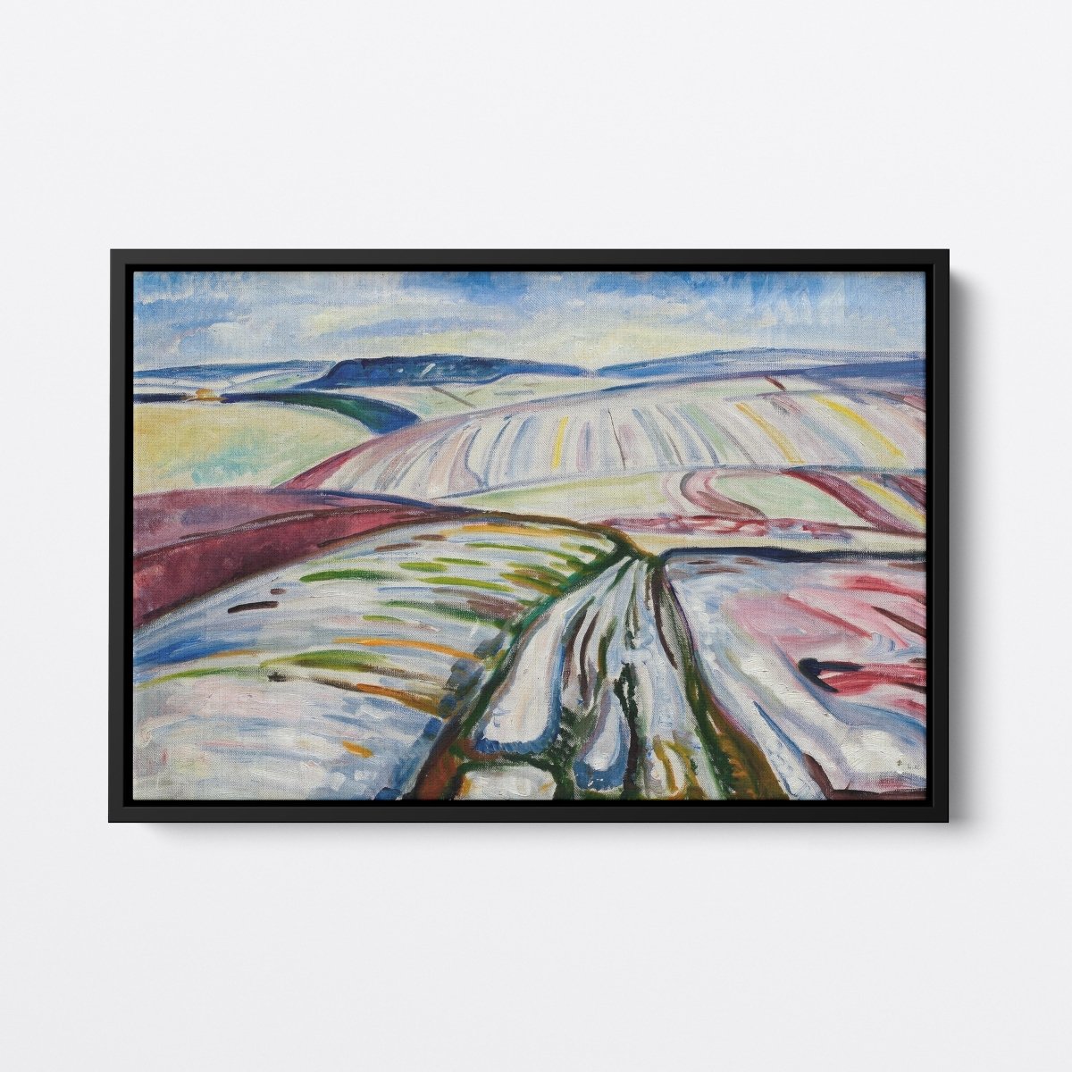 Field in Snow | Edvard Munch | Ave Legato Art Prints