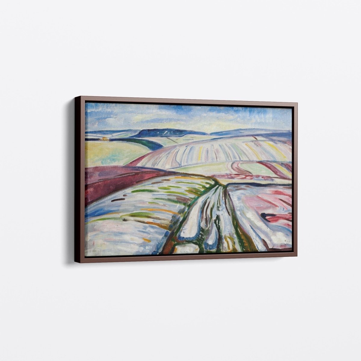 Field in Snow | Edvard Munch | Ave Legato Art Prints