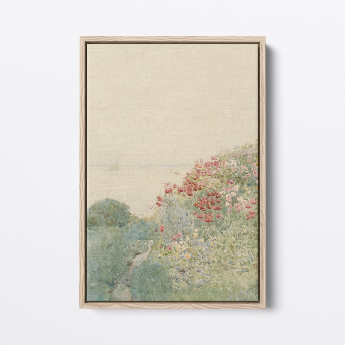 Field of Poppies | Childe Hassam | Ave Legato | Canvas Art Prints | Vintage Artwork