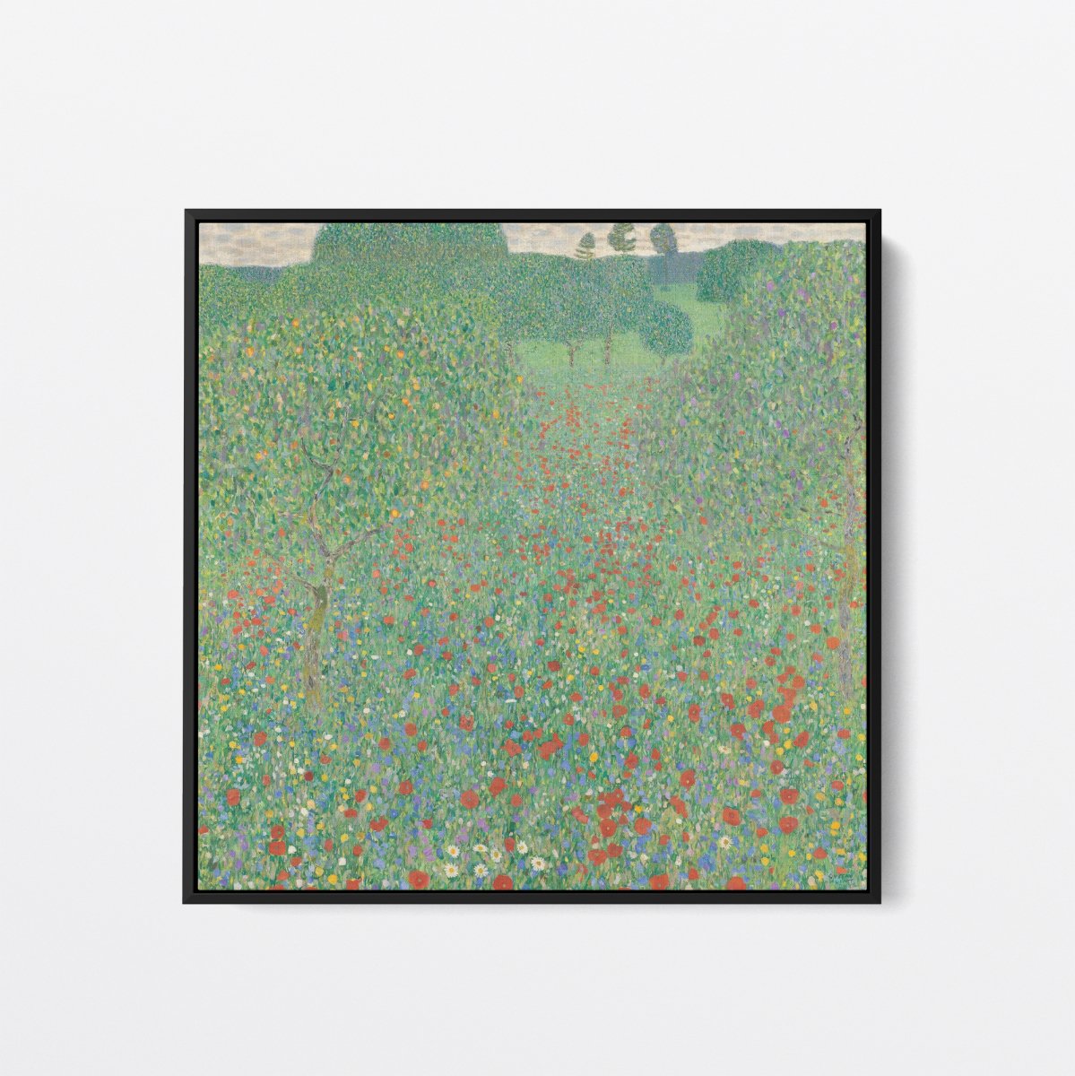 Field of Poppies II | Gustav Klimt | Ave Legato Art Prints