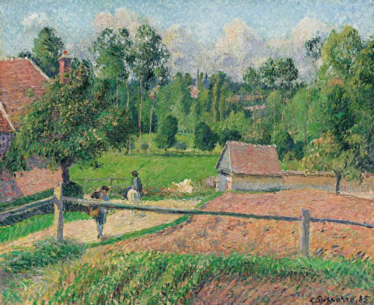 Fields at Eragny | Camille Pissarro | Ave Legato Art Prints