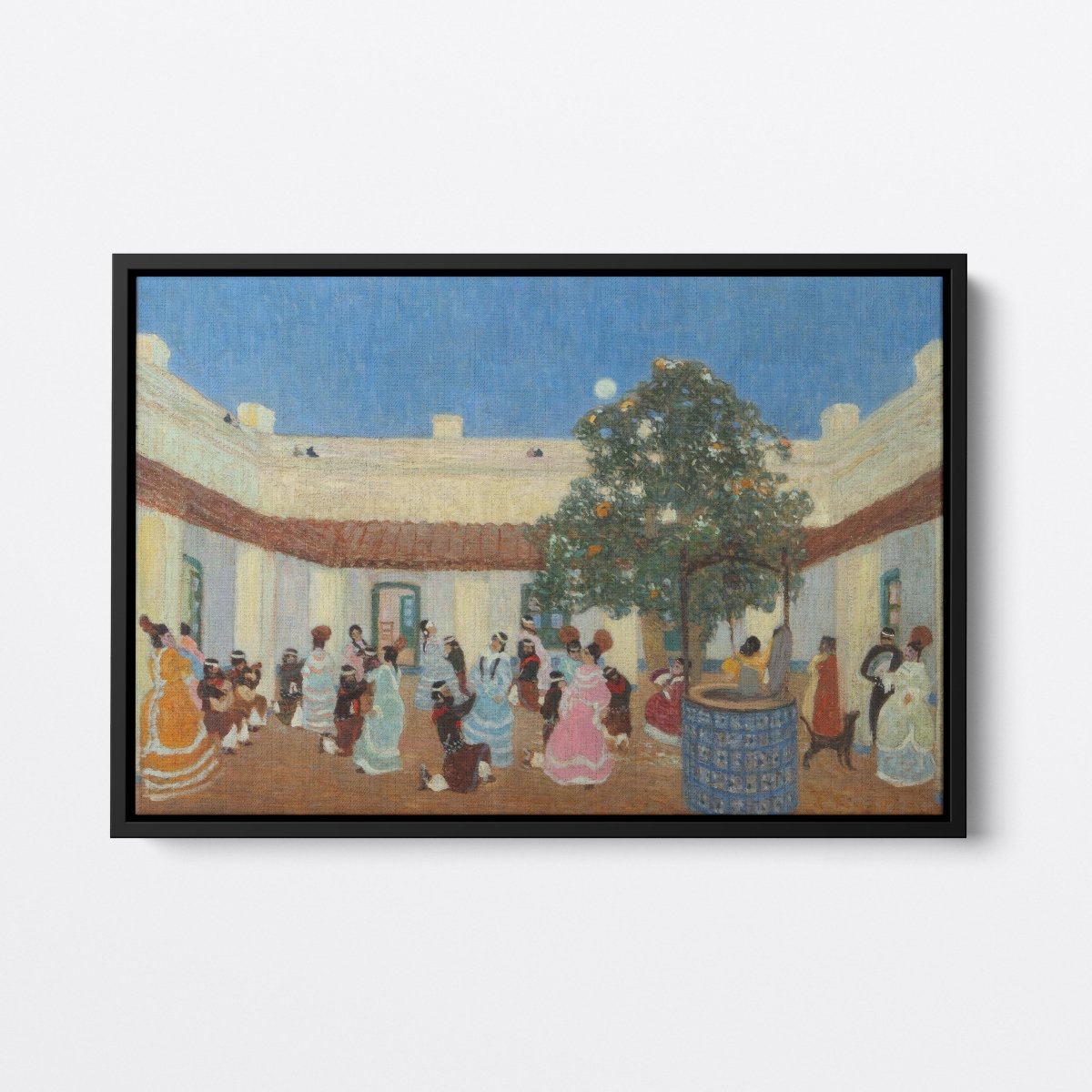 Figari's Patio | Pedro Figari | Ave Legato Art Prints