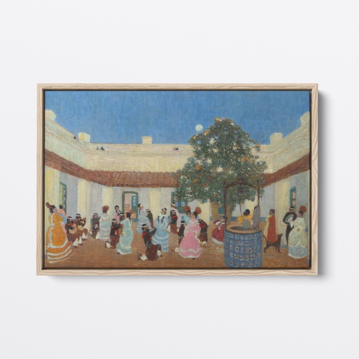 Figari's Patio | Pedro Figari | Ave Legato Art Prints