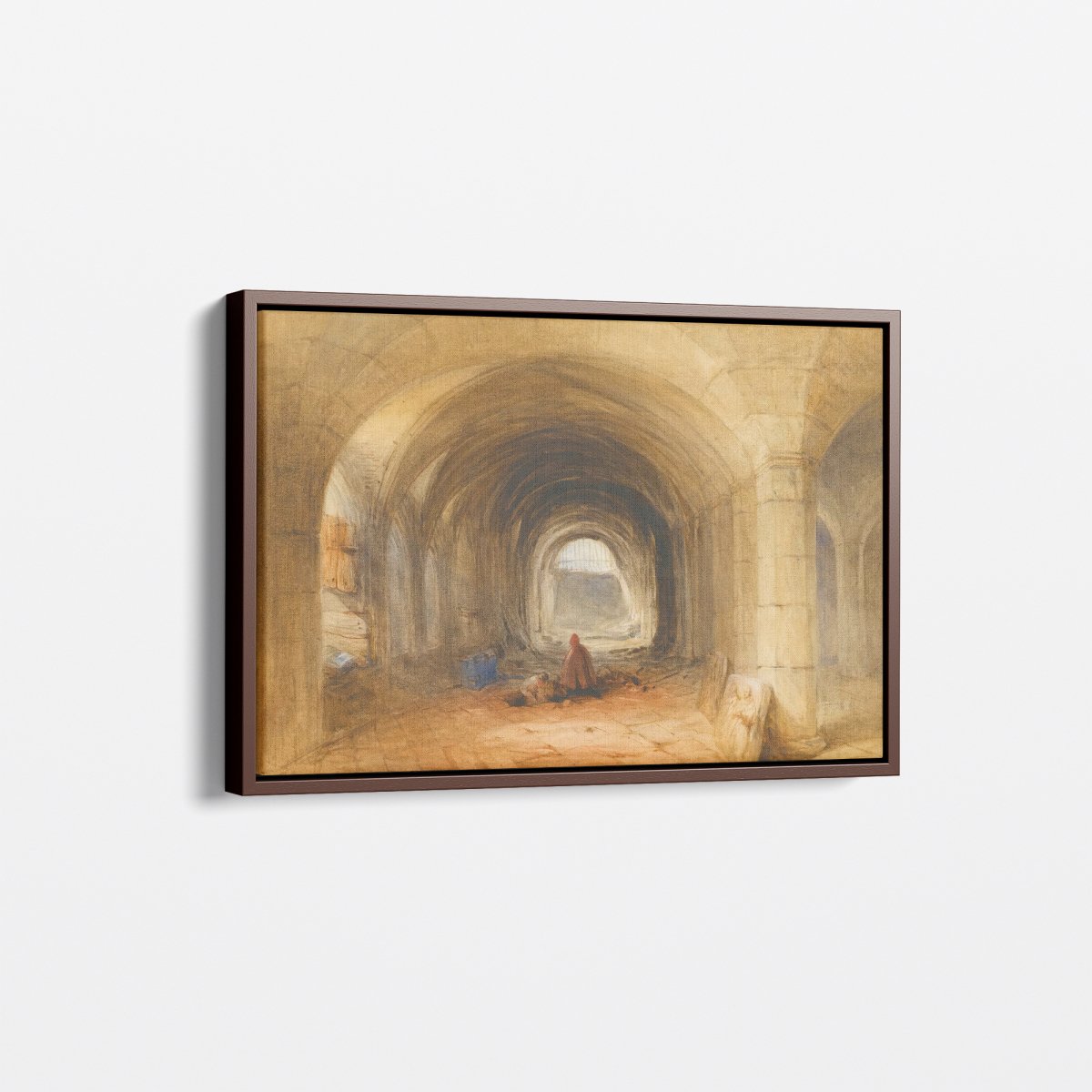 Figures in a Vaulted Passage | William Evans | Ave Legato Art Prints