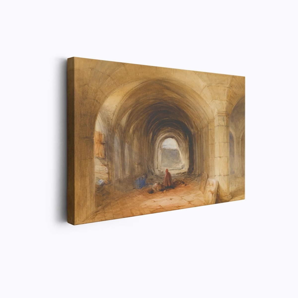 Figures in a Vaulted Passage | William Evans | Ave Legato Art Prints