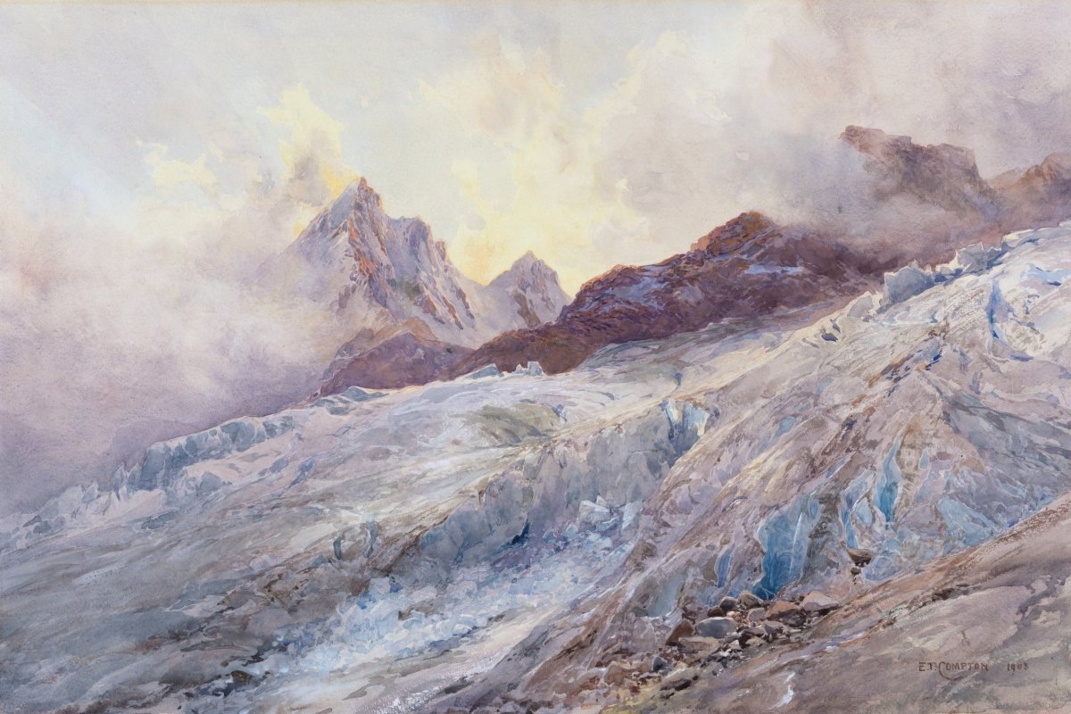 Finsterhorn (1903) | Edward Compton | Ave Legato Art Prints