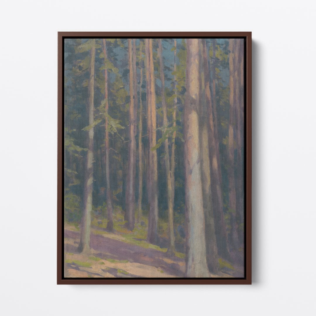 Fir Forest | Ľudovít Čordák | Ave Legato | Canvas Art Prints | Vintage Artwork