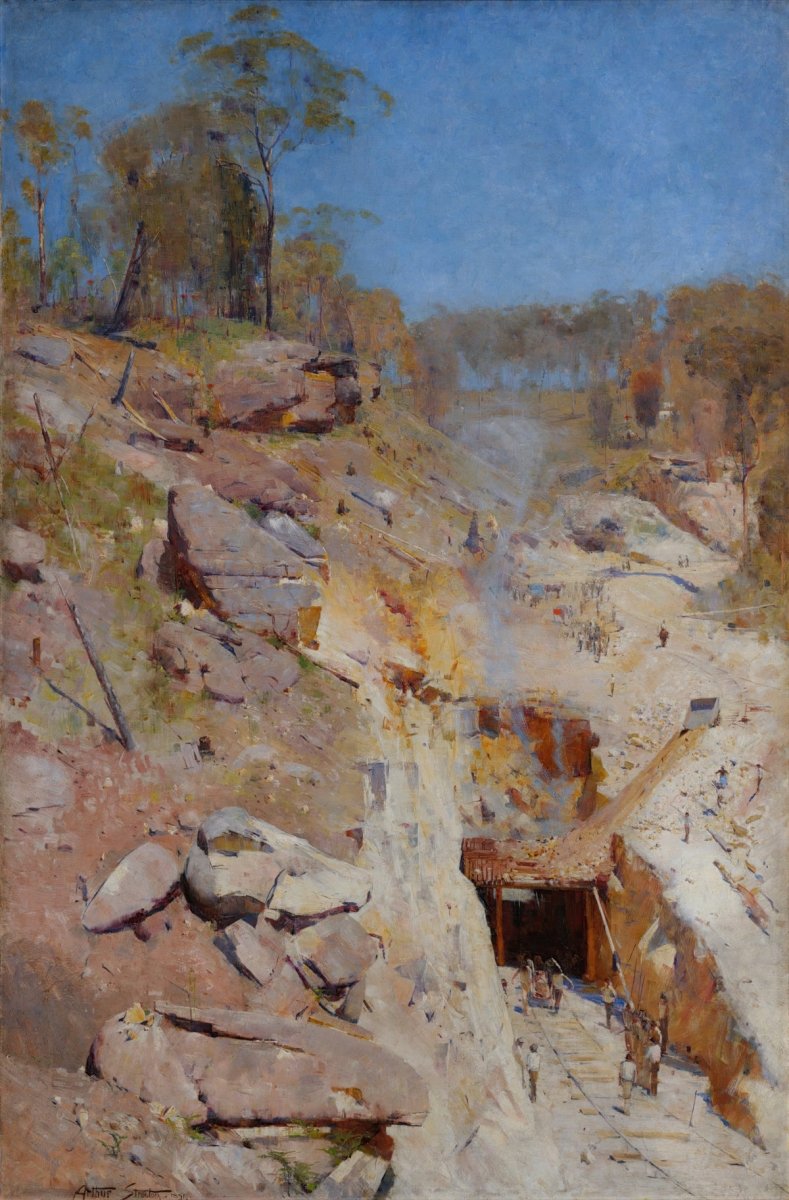 Fire's On | Arthur Streeton | Ave Legato Art Prints