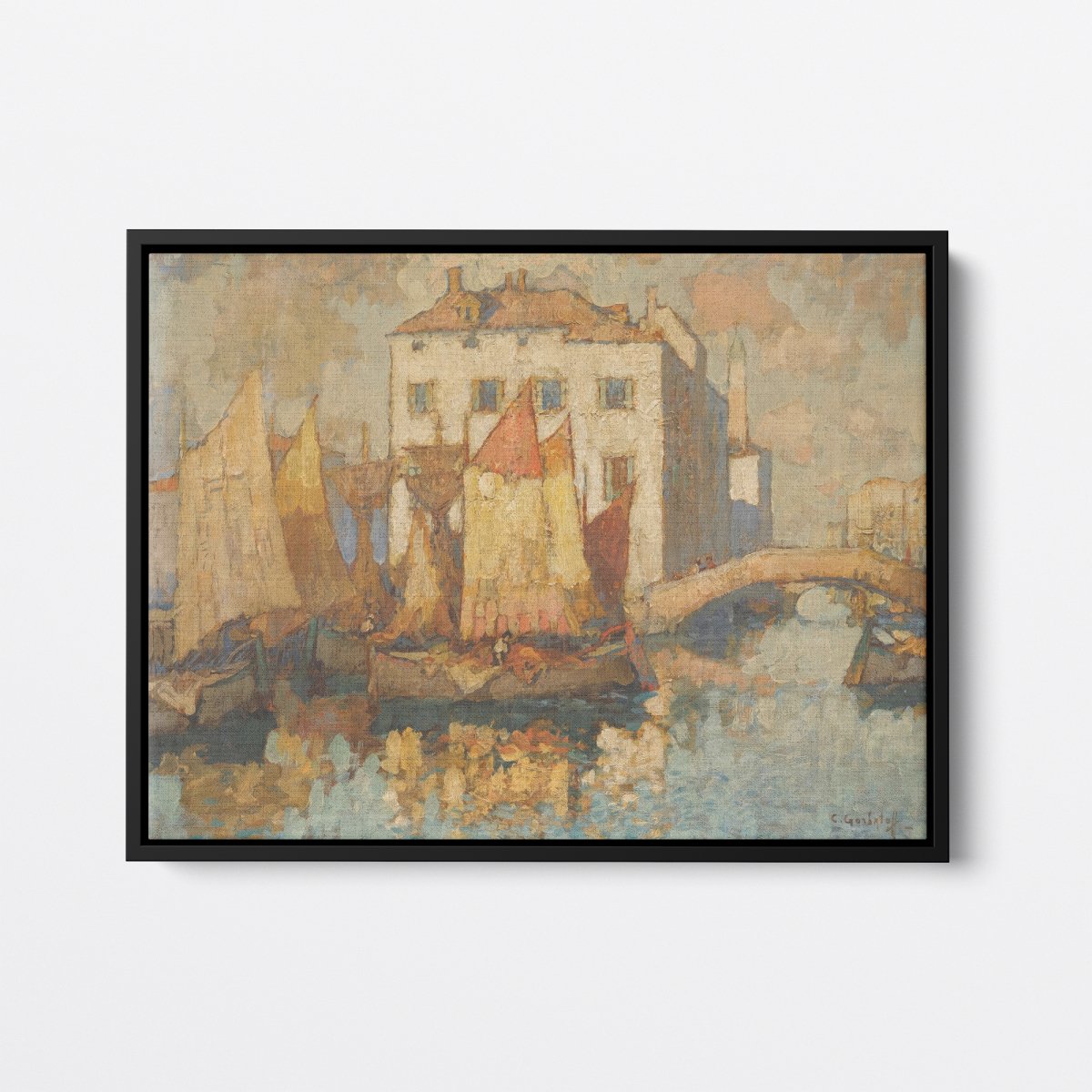 Fisherman in Chioggia | Konstantin Gorbatov | Ave Legato Art Prints