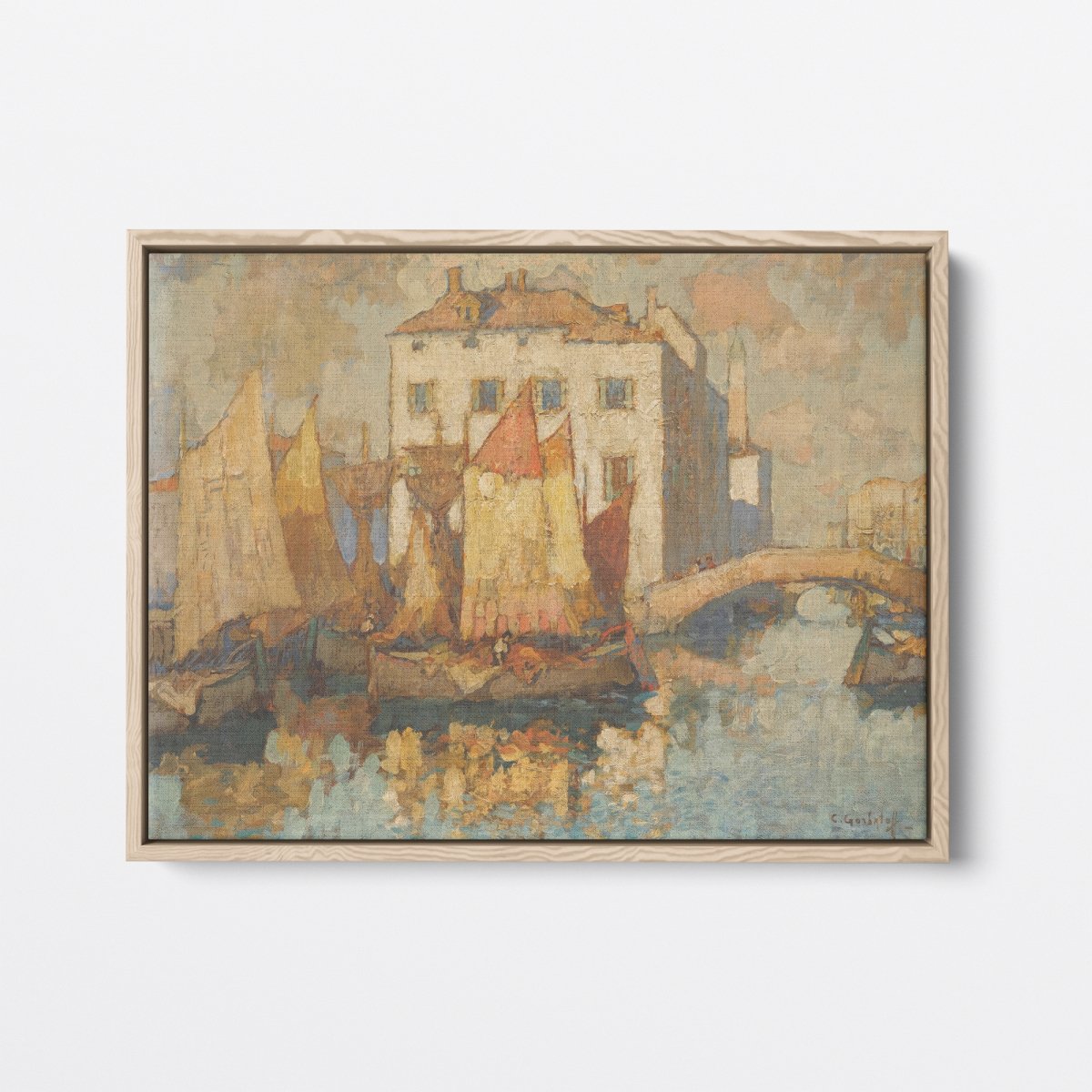 Fisherman in Chioggia | Konstantin Gorbatov | Ave Legato Art Prints