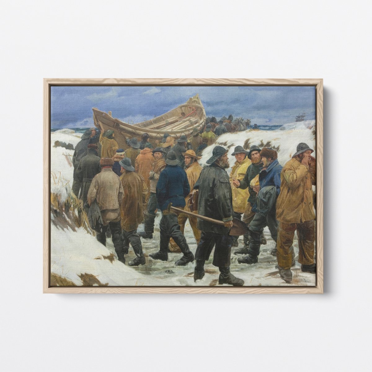 Fishermen of Skagen, Observing the Sea | Michael Ancher | Ave Legato Art Prints