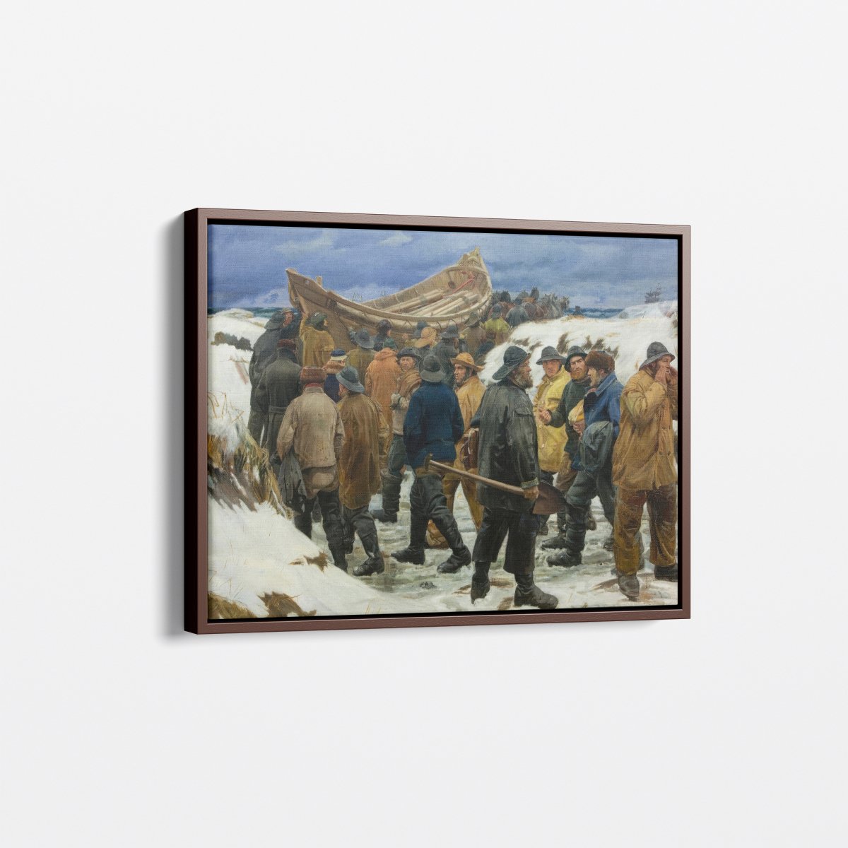 Fishermen of Skagen, Observing the Sea | Michael Ancher | Ave Legato Art Prints